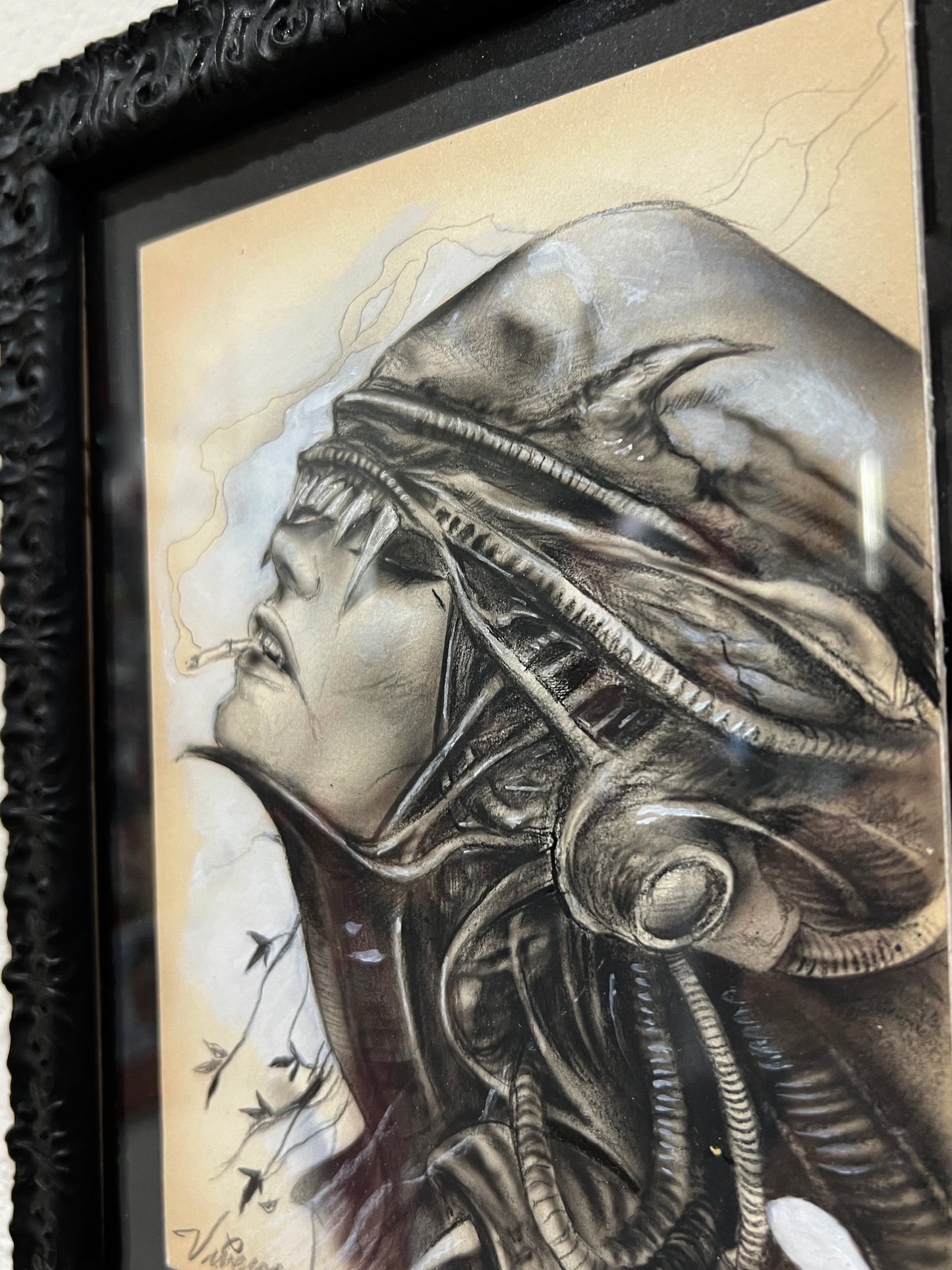 'XENO TROOPER TWO' Original Drawing