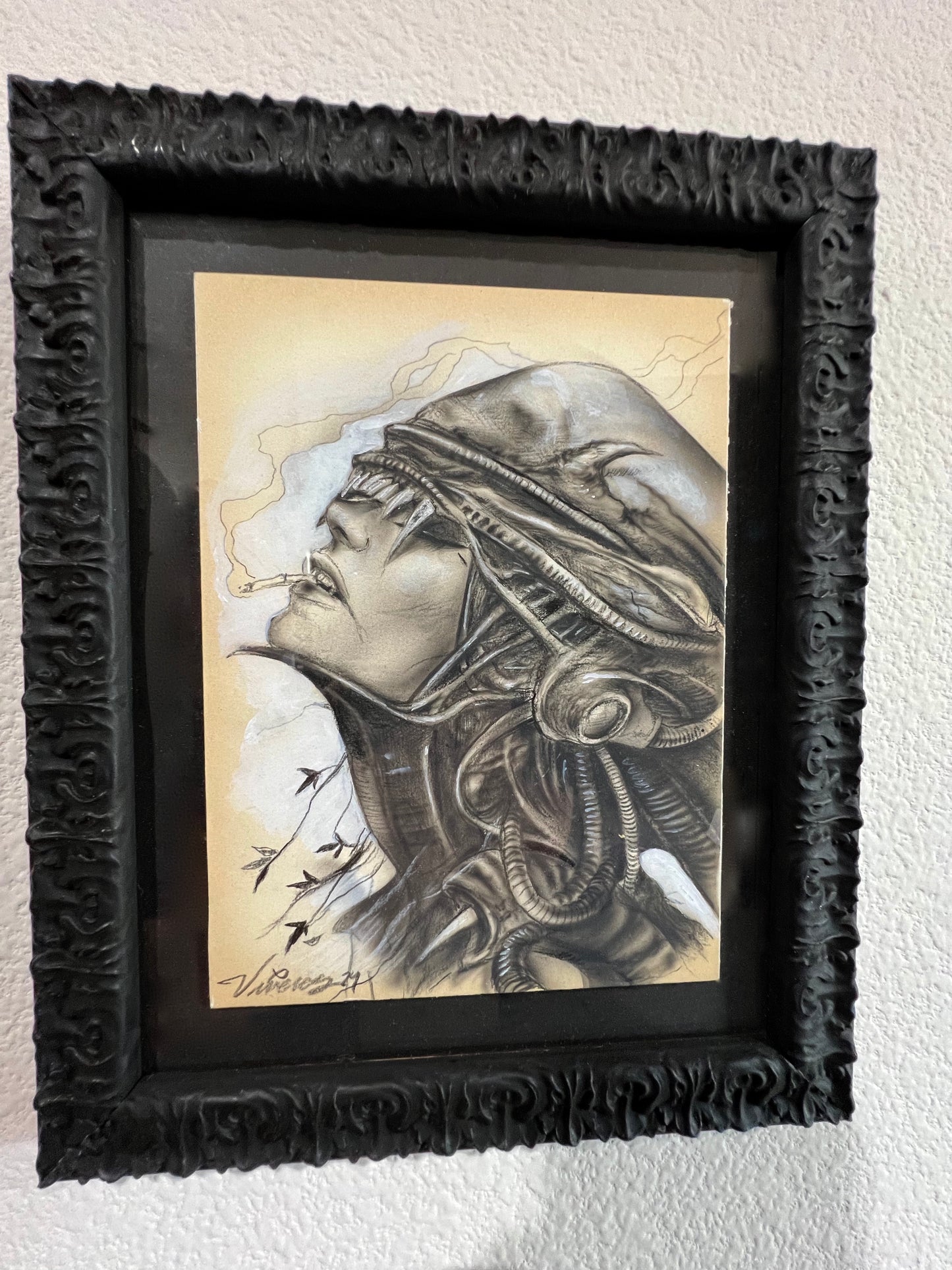 'XENO TROOPER TWO' Original Drawing