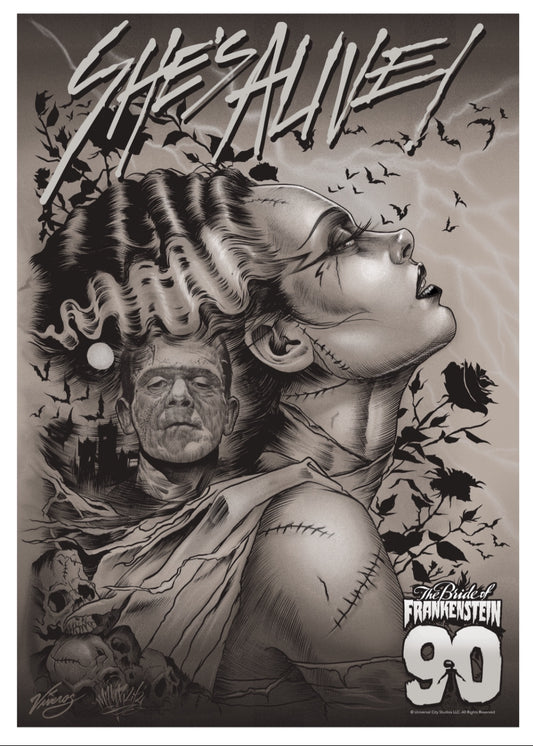 'SHE'S ALIVE!' 2025 Test Print