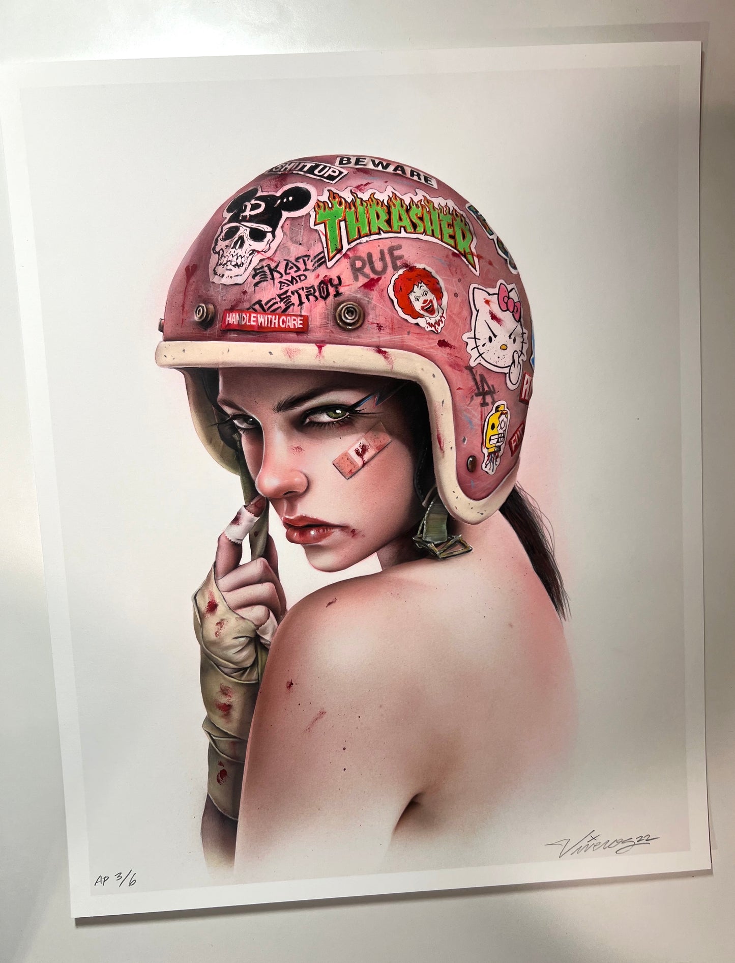 'SKATE and DESTROY' 2022 AP Artist Proof #3