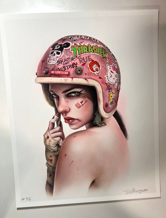 'SKATE and DESTROY' 2022 AP Artist Proof #3