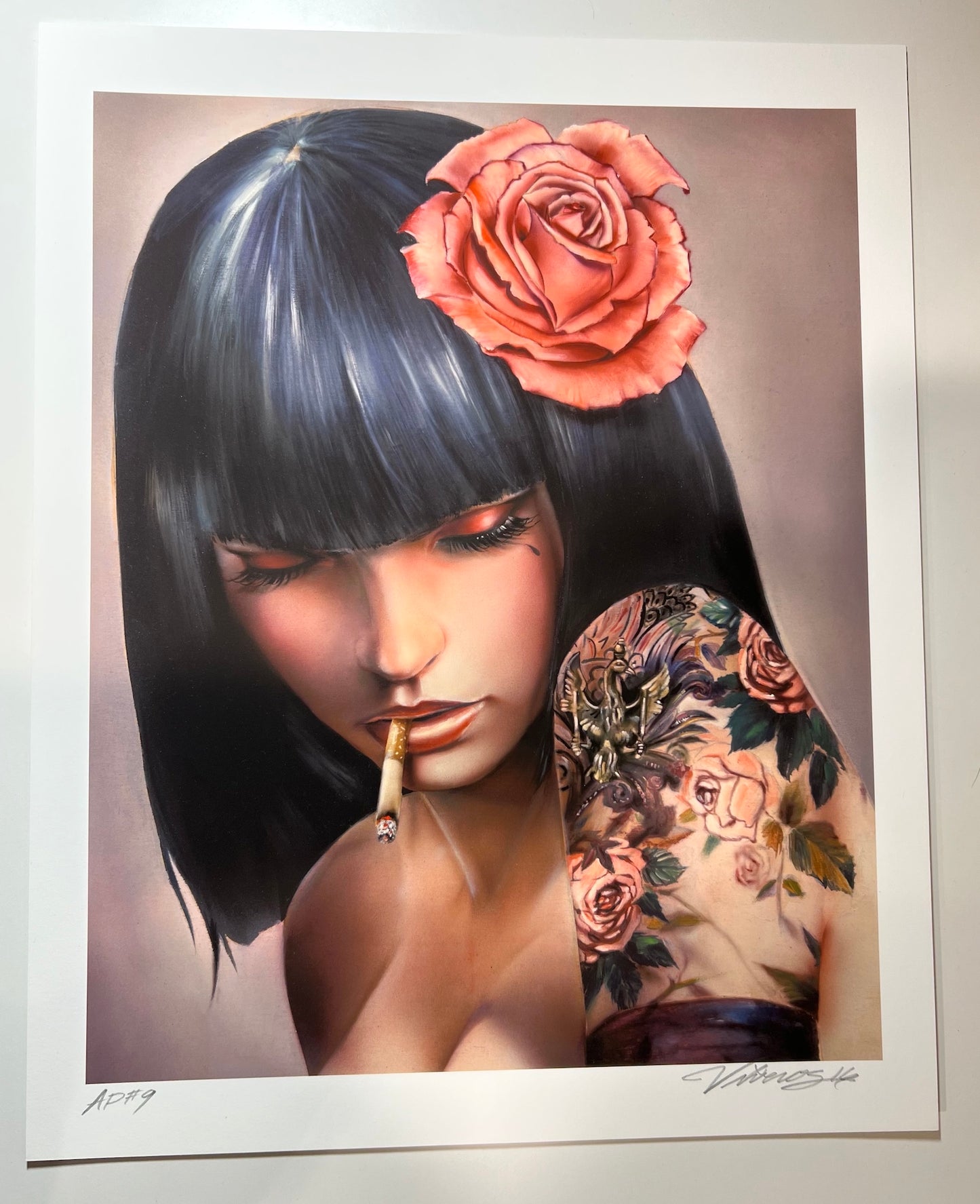 'VIOLET' 2016 AP Artist Proof #9