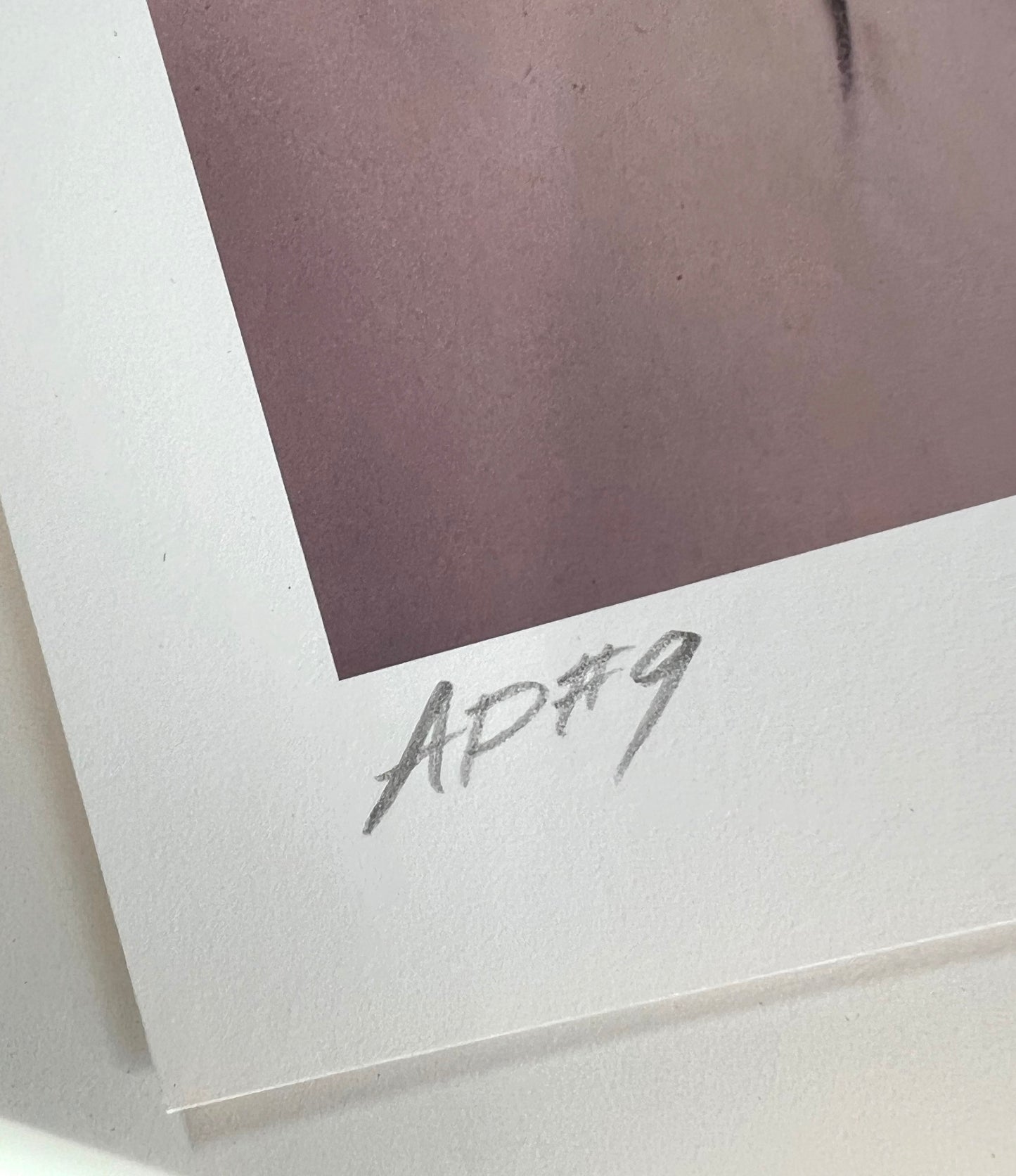 'VIOLET' 2016 AP Artist Proof #9