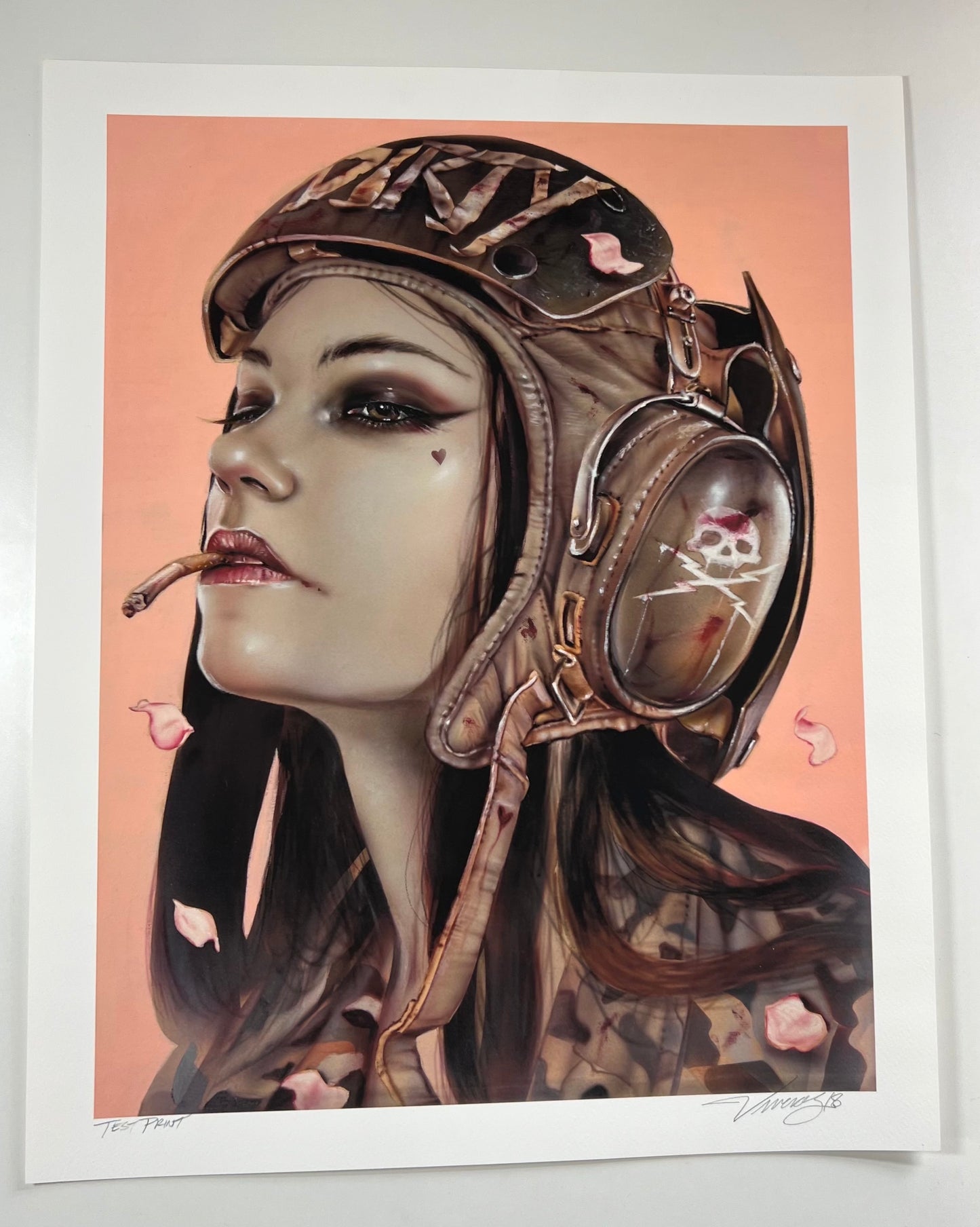 'CO-PILOT' Super-Rare Test Print (2018)