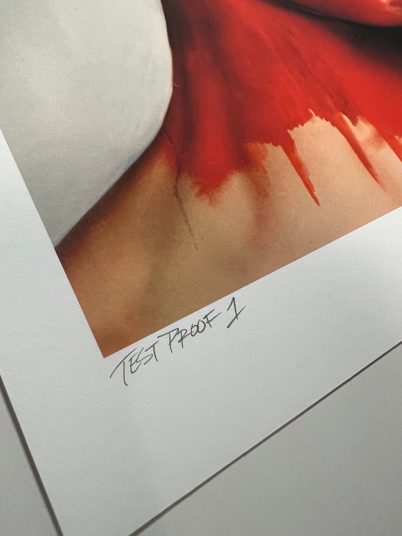'DEVIL IN ALL OF US' Rare Hand-Embellished Test Proof #1 (2014)