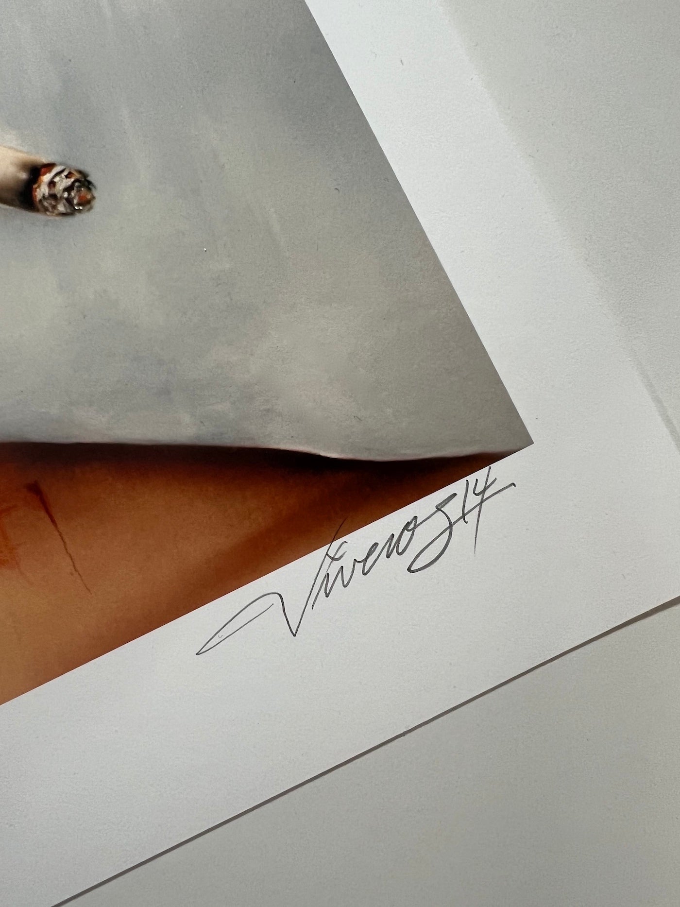 'DEVIL IN ALL OF US' Rare Hand-Embellished Test Proof #1 (2014)