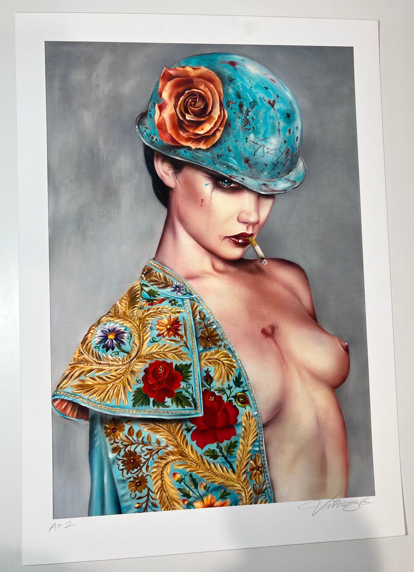 'ELCHAMPION' Hand-Embellished Artist Proof #2 (2018)