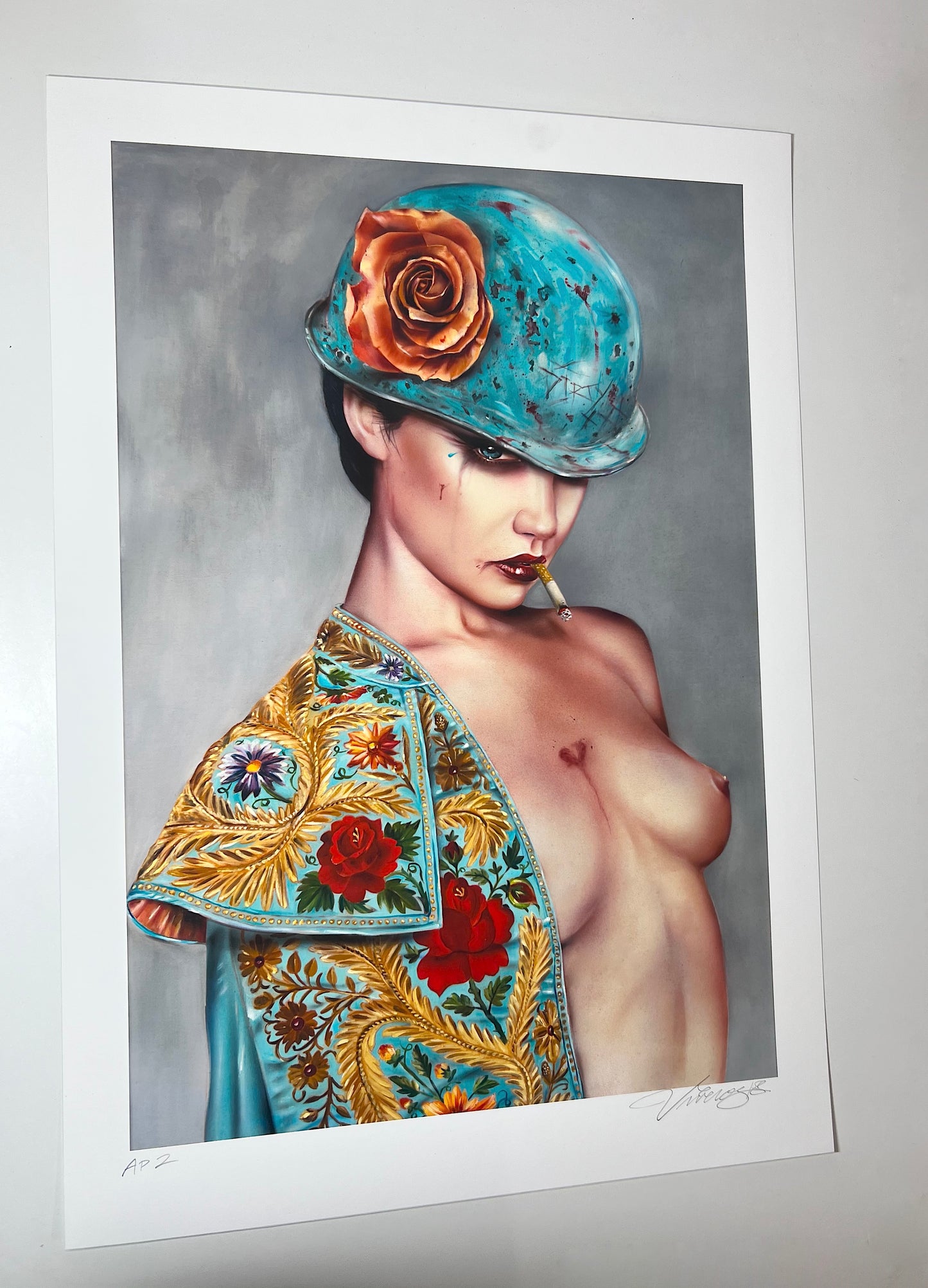 'ELCHAMPION' Hand-Embellished Artist Proof #2 (2018)