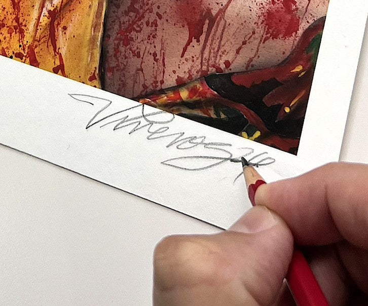 Viveros Horror Print Series 1 -Includes 3 Fine Art Giclée Prints