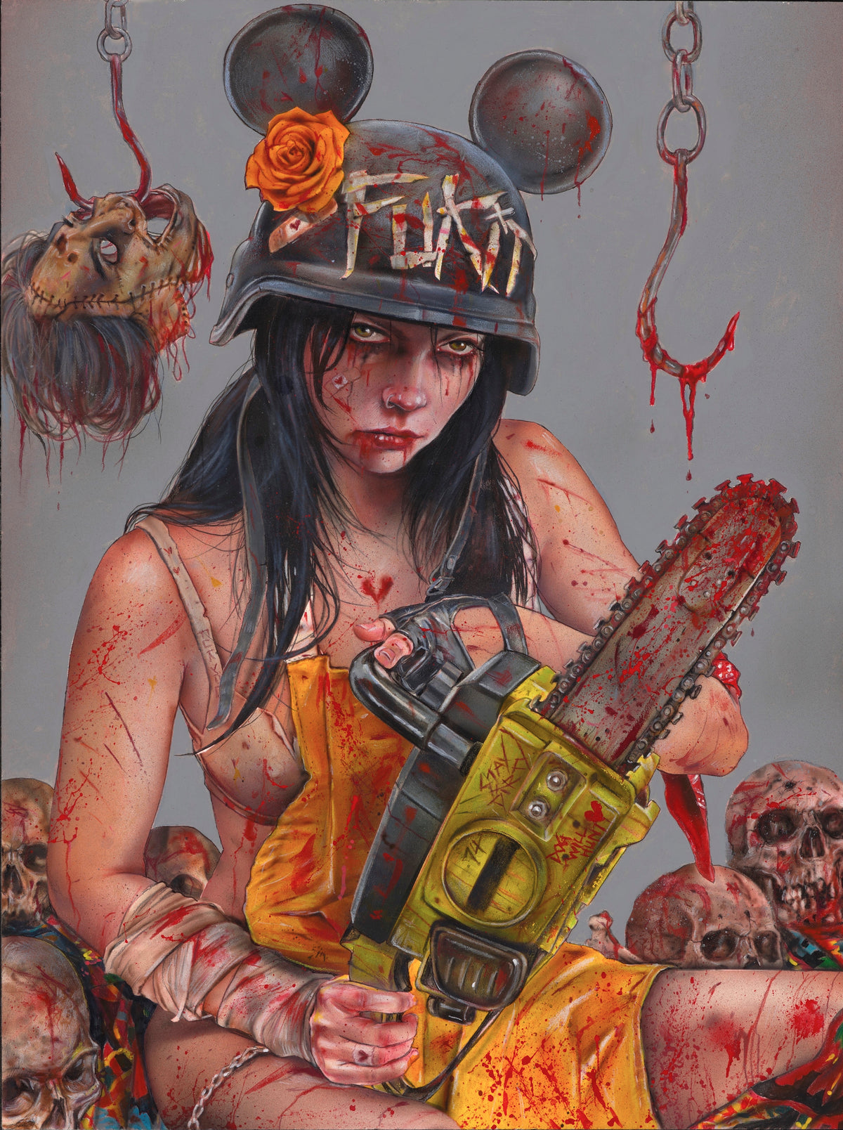 Viveros Horror Print Series 1 -Includes 3 Fine Art Giclée Prints