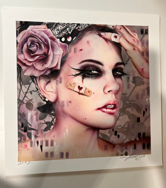 'WE CAN DO IT' 2017 AP Artist Proof #2 Hand Embellished